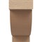 Ekena Millwork 3"W x 6"D x 6"H Classic Alpine Rough Cedar Woodgrain TimberThane Corbel, Primed Tan CORUR03X06X06ALPRCPR - alternate 6